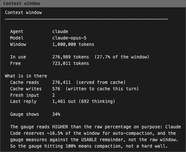 Context window popup